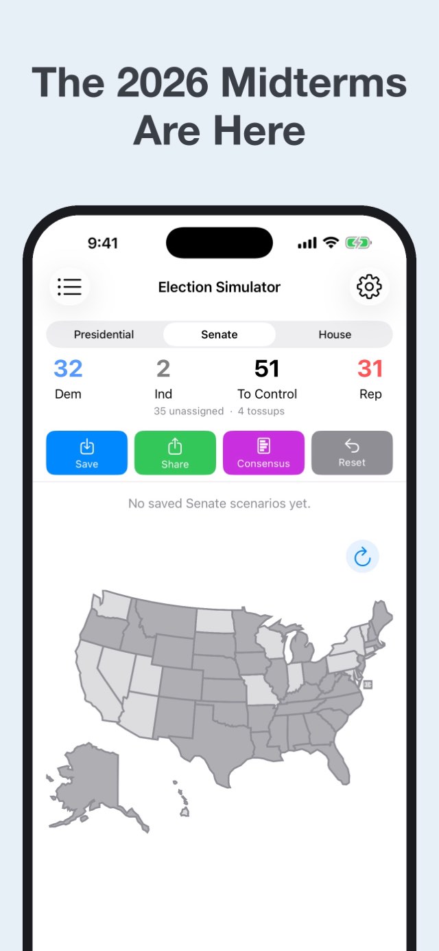 The 2026 midterms are here — the Senate map before any races are called